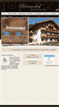 Mobile Screenshot of brixnerhof.at